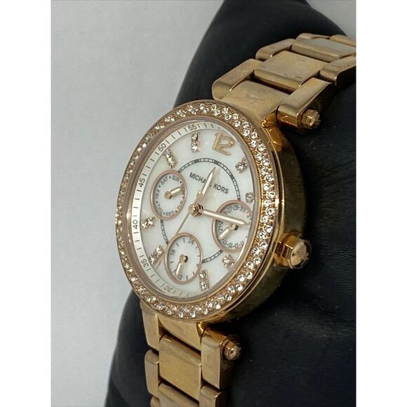 Michael Kors Parker MK5616 Womens Stainless Steel Analog Dial Quartz Watch MP872 - Picture 4 of 12